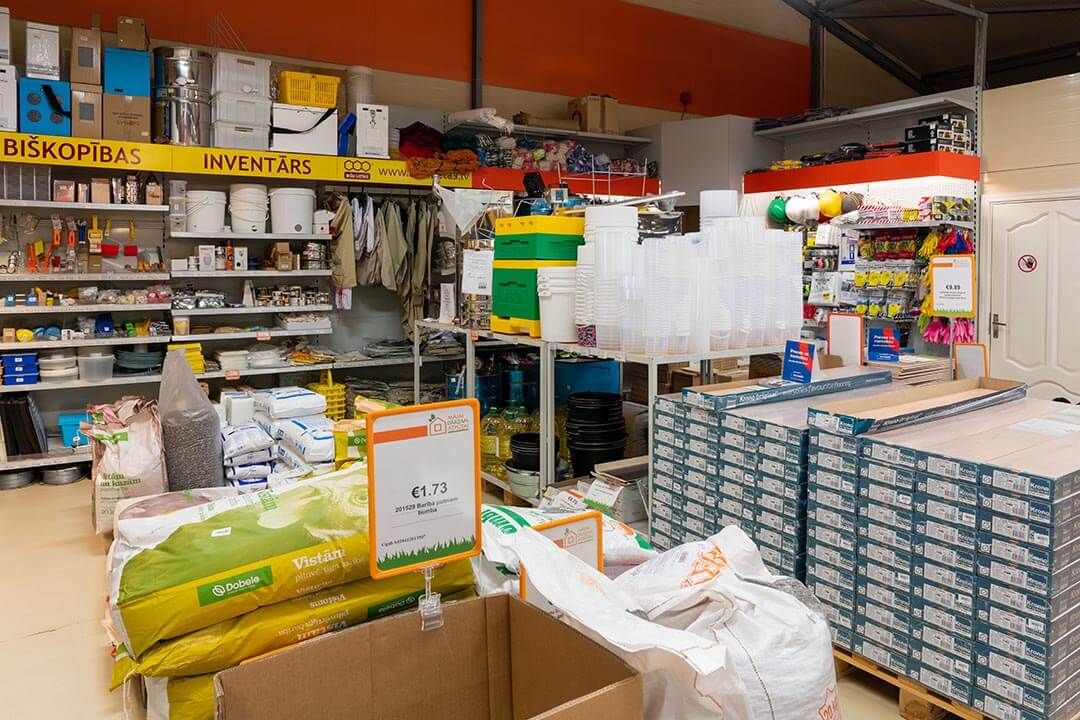 mājsaimniecības preču veikals 12