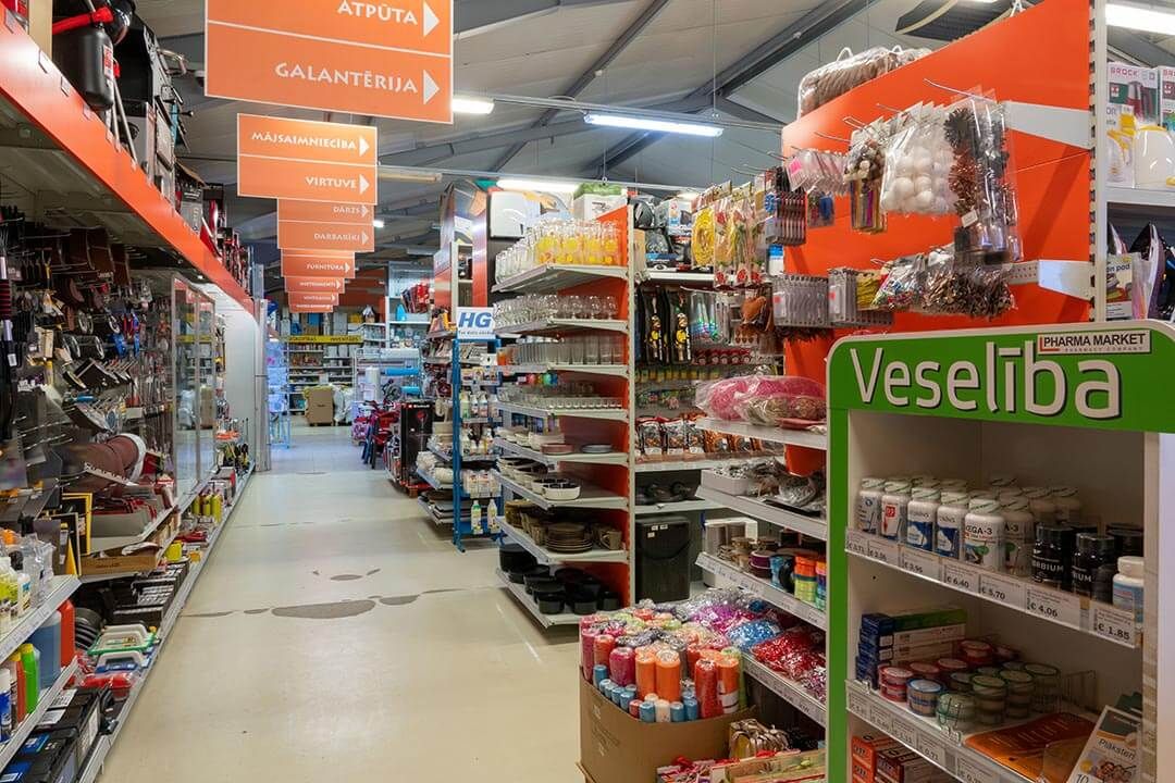 mājsaimniecības preču veikals 14