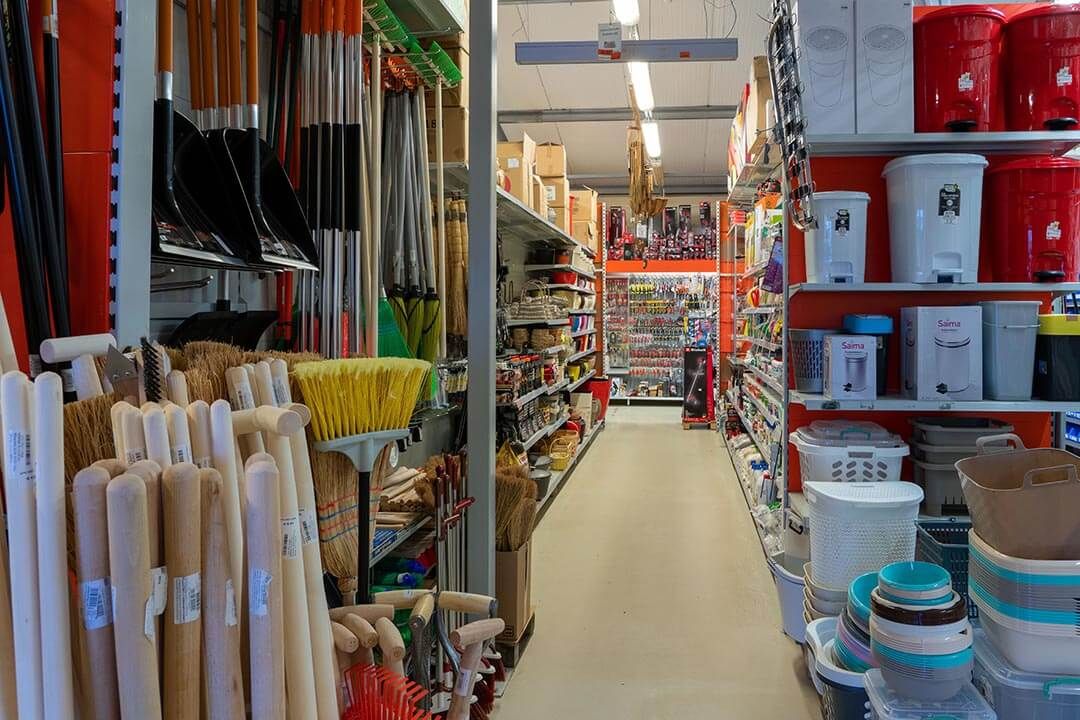 mājsaimniecības preču veikals 7