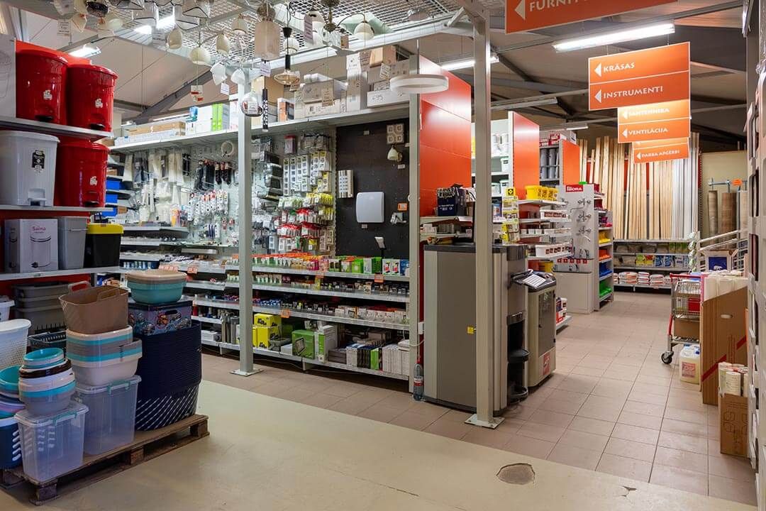 mājsaimniecības preču veikals 8